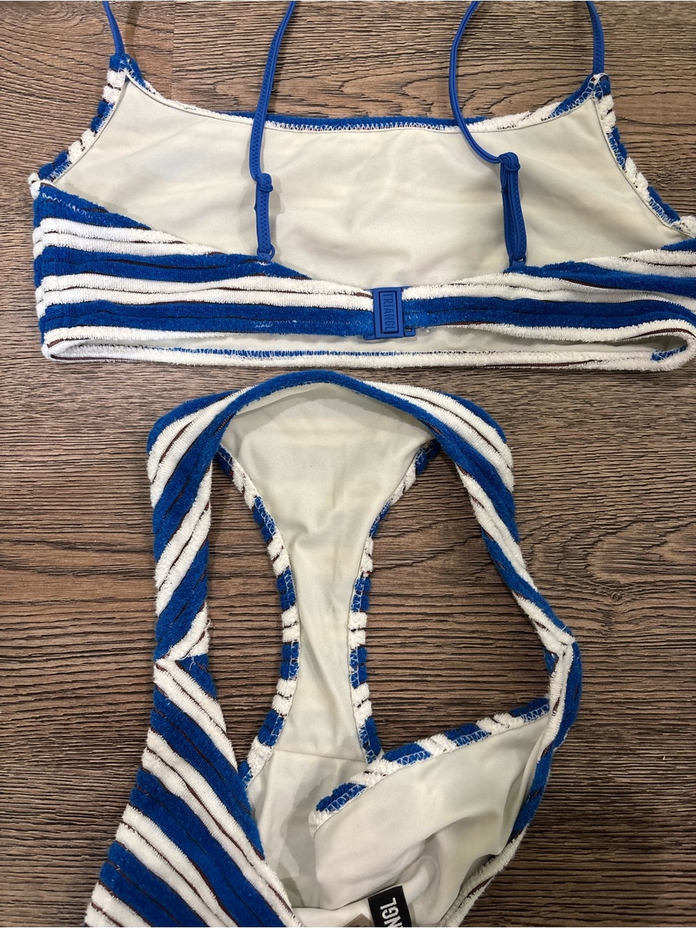 Triangl MICA - JOLY TERRY TOWELLING CROP BIKINI SET - Picture 5 of 5